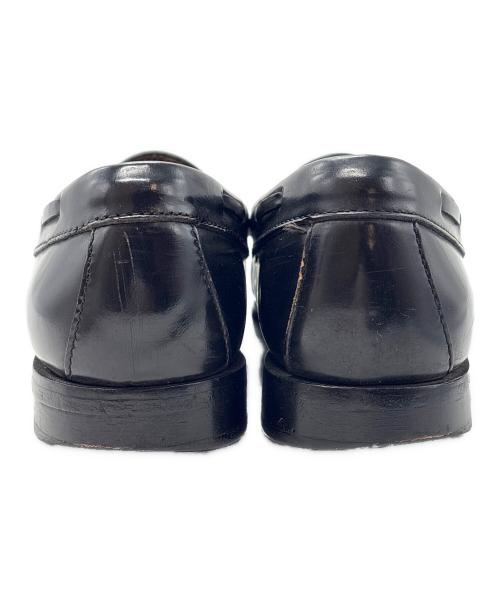 G.H.BASS（ジーエイチバス）G.H.BASS (ジーエイチバス) タッセルローファー ブラック サイズ:８1/2の古着・服飾アイテム