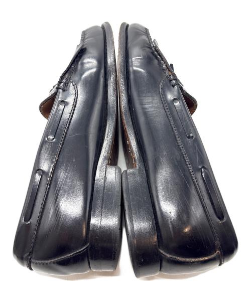 G.H.BASS（ジーエイチバス）G.H.BASS (ジーエイチバス) タッセルローファー ブラック サイズ:８1/2の古着・服飾アイテム