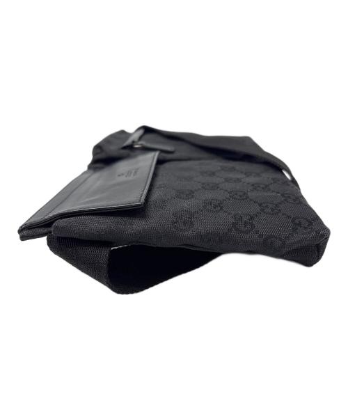 GUCCI（グッチ）GUCCI (グッチ) ウエストポーチ / GGキャンバス ブラックの古着・服飾アイテム