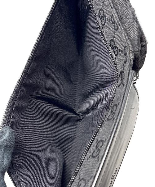 GUCCI（グッチ）GUCCI (グッチ) ウエストポーチ / GGキャンバス ブラックの古着・服飾アイテム