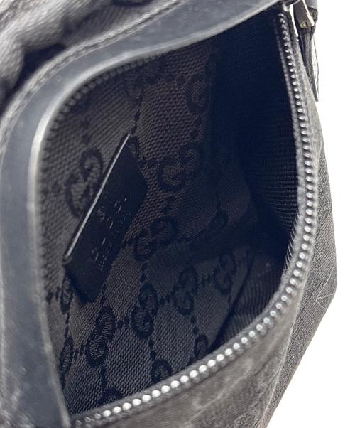 GUCCI（グッチ）GUCCI (グッチ) ウエストポーチ / GGキャンバス ブラックの古着・服飾アイテム