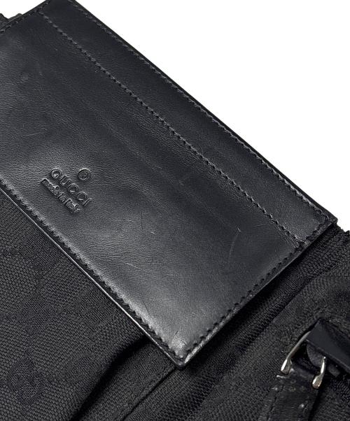 GUCCI（グッチ）GUCCI (グッチ) ウエストポーチ / GGキャンバス ブラックの古着・服飾アイテム