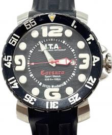 I.T.A.（アイティーエー）の古着「リストウォッチ」｜ブラック