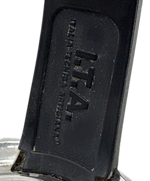 I.T.A.（アイティーエー）I.T.A. (アイティーエー) リストウォッチ ブラックの古着・服飾アイテム