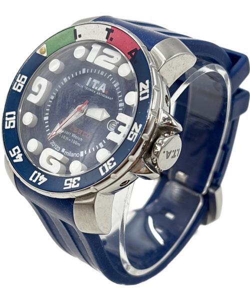 I.T.A.（アイティーエー）I.T.A. (アイティーエー) リストウォッチ / Corsaro ブルーの古着・服飾アイテム