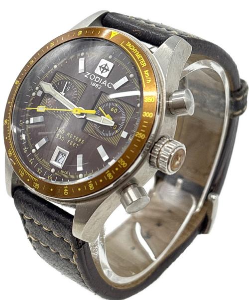 ZODIAC（ゾディアック）ZODIAC (ゾディアック) リストウォッチ / ASTRORACER ブラウンの古着・服飾アイテム