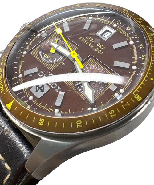 ZODIAC（ゾディアック）ZODIAC (ゾディアック) リストウォッチ / ASTRORACER ブラウンの古着・服飾アイテム