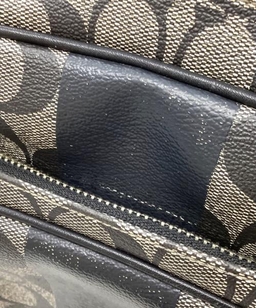 COACH（コーチ）COACH (コーチ) ショルダーバッグ ブラック×グレーの古着・服飾アイテム