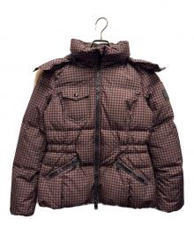 COACH（コーチ）の古着「リアルファーフーデットダウンジャケット」｜ブラウン