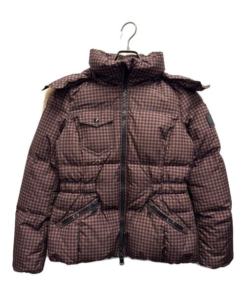 COACH（コーチ）COACH (コーチ) リアルファーフーデットダウンジャケット ブラウン サイズ:Sの古着・服飾アイテム