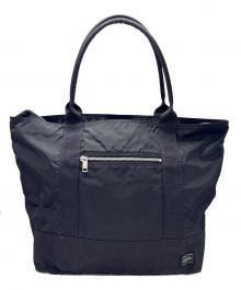 PORTER（ポーター）の古着「テラトートバッグ」｜ブラック