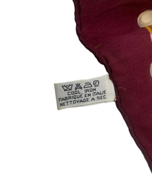 CHANEL（シャネル）CHANEL (シャネル) スカーフ ボルドーの古着・服飾アイテム