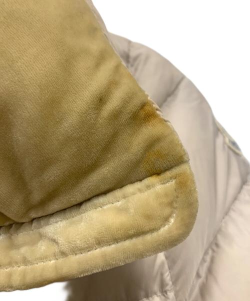 MONCLER（モンクレール）MONCLER (モンクレール) ダウンジャケット ベージュ サイズ:Sの古着・服飾アイテム