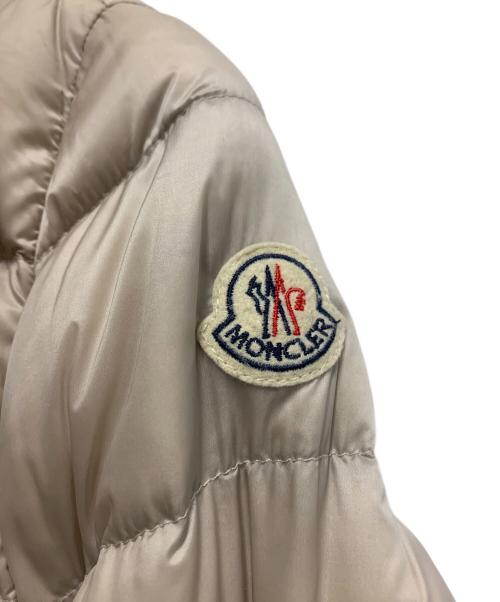 MONCLER（モンクレール）MONCLER (モンクレール) ダウンジャケット ベージュ サイズ:Sの古着・服飾アイテム