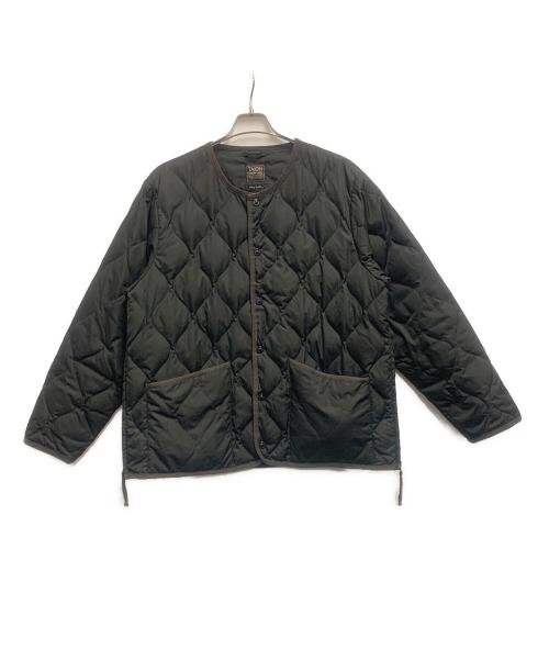 TAION（タイオン）TAION (タイオン) niko and (ニコアンド) キルティングジャケット ブラック サイズ:Lの古着・服飾アイテム