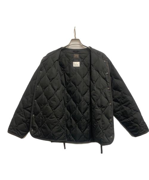 TAION（タイオン）TAION (タイオン) niko and (ニコアンド) キルティングジャケット ブラック サイズ:Lの古着・服飾アイテム
