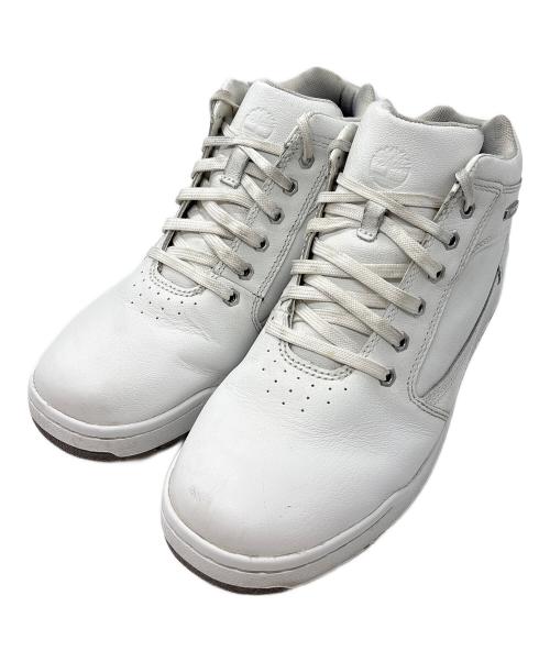 Timberland（ティンバーランド）Timberland (ティンバーランド) スニーカー / レザー チャッカ ホワイト サイズ:US 10Wの古着・服飾アイテム