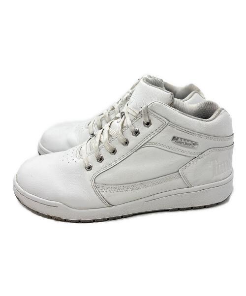 Timberland（ティンバーランド）Timberland (ティンバーランド) スニーカー / レザー チャッカ ホワイト サイズ:US 10Wの古着・服飾アイテム