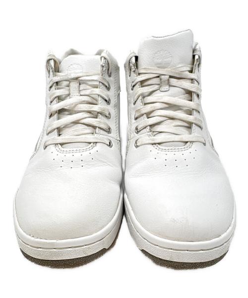 Timberland（ティンバーランド）Timberland (ティンバーランド) スニーカー / レザー チャッカ ホワイト サイズ:US 10Wの古着・服飾アイテム