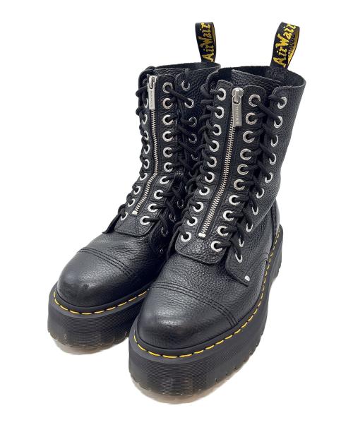 Dr.Martens（ドクターマーチン）Dr.Martens (ドクターマーチン) 10ホールブーツ ブラック サイズ:UK 8の古着・服飾アイテム