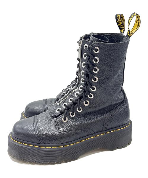 Dr.Martens（ドクターマーチン）Dr.Martens (ドクターマーチン) 10ホールブーツ ブラック サイズ:UK 8の古着・服飾アイテム