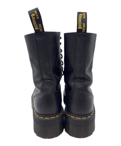 Dr.Martens（ドクターマーチン）Dr.Martens (ドクターマーチン) 10ホールブーツ ブラック サイズ:UK 8の古着・服飾アイテム