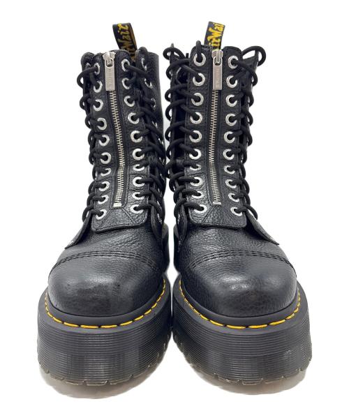 Dr.Martens（ドクターマーチン）Dr.Martens (ドクターマーチン) 10ホールブーツ ブラック サイズ:UK 8の古着・服飾アイテム