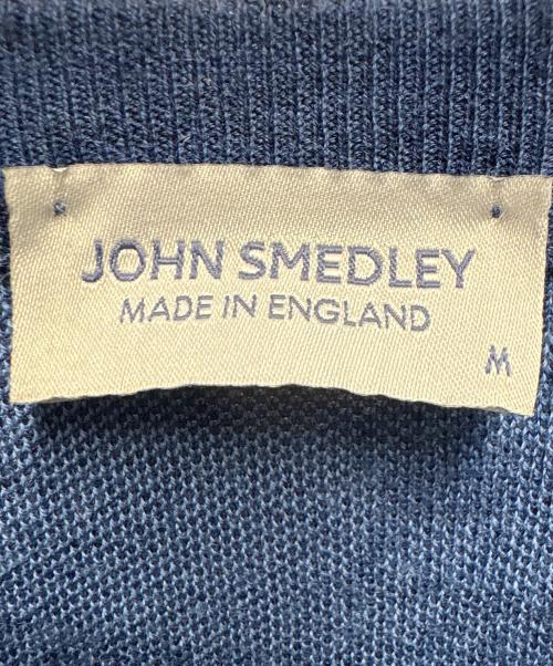 JOHN SMEDLEY（ジョンスメドレー）JOHN SMEDLEY (ジョンスメドレー) 薄手ニット ネイビー サイズ:Mの古着・服飾アイテム