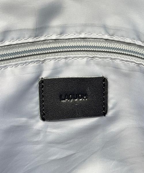 laquoh（ラクーオ）laquoh (ラクーオ) Kagome Emboss ボンディングトートバッグ ブラックの古着・服飾アイテム