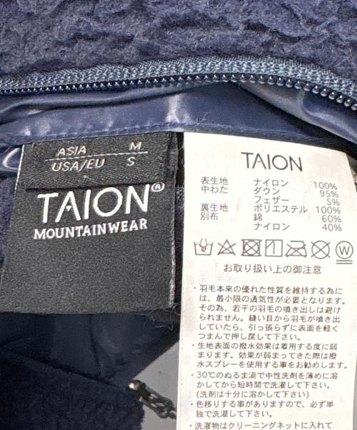 TAION（タイオン）TAION (タイオン) フリースジャケット ネイビー サイズ:Mの古着・服飾アイテム