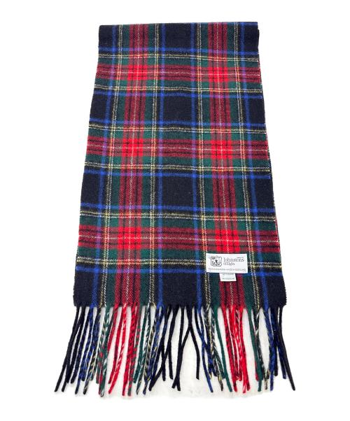JOHNSTONS OF ELGIN（ジョンストンズオブエルガン）JOHNSTONS OF ELGIN (ジョンストンズオブエルガン) マフラー マルチカラーの古着・服飾アイテム