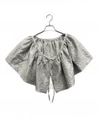 6(ROKU) BEAUTY&YOUTHロク ビューティーアンドユース）の古着「エンブロイダリービブ」