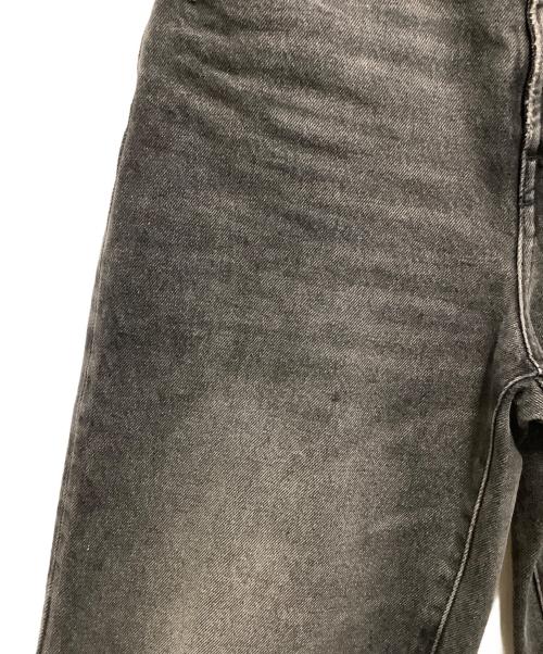 DIESEL（ディーゼル）DIESEL (ディーゼル) ワイドデニムパンツ グレー サイズ:Lの古着・服飾アイテム