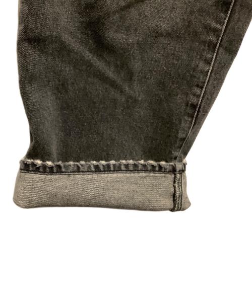 DIESEL（ディーゼル）DIESEL (ディーゼル) ワイドデニムパンツ グレー サイズ:Lの古着・服飾アイテム