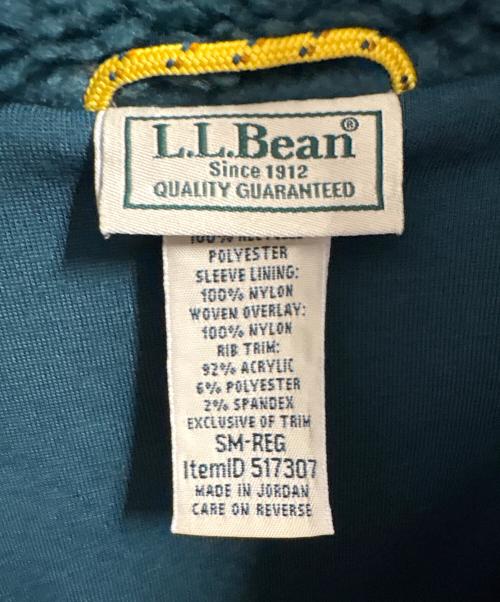 L.L.Bean（エルエルビーン）L.L.Bean (エルエルビーン) ボアフリースジャケット / ビーンズ・シェルパ・フリース・ジャケット グリーン×ブラウン サイズ:Mの古着・服飾アイテム