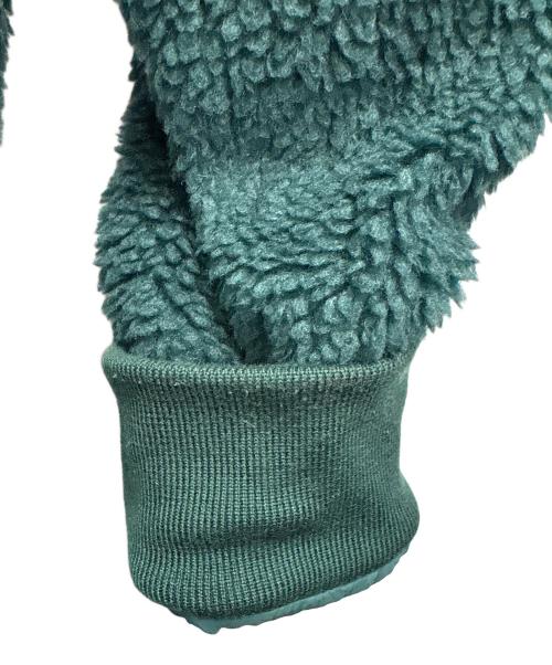 L.L.Bean（エルエルビーン）L.L.Bean (エルエルビーン) ボアフリースジャケット / ビーンズ・シェルパ・フリース・ジャケット グリーン×ブラウン サイズ:Mの古着・服飾アイテム