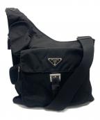 PRADAプラダ）の古着「ナイロンショルダーバッグ」｜ブラック