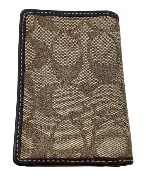 COACH（コーチ）COACH (コーチ) カードケース ベージュの古着・服飾アイテム