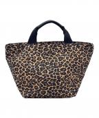 Herve Chapelierエルベシャプリエ）の古着「舟形トートバッグ」｜ブラウン