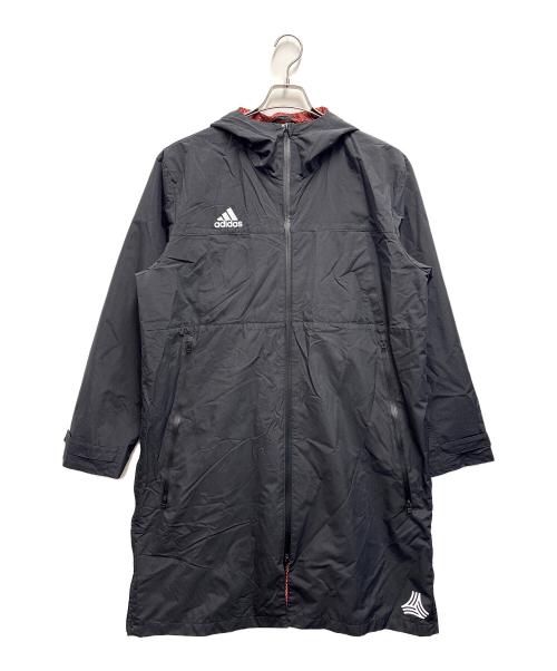 adidas（アディダス）adidas (アディダス) ロングテックコート ブラック サイズ:Lの古着・服飾アイテム