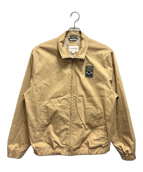 LACOSTE（ラコステ）LACOSTE (ラコステ) スイングトップ / ハリントンジャケット ベージュ サイズ:Lの古着・服飾アイテム