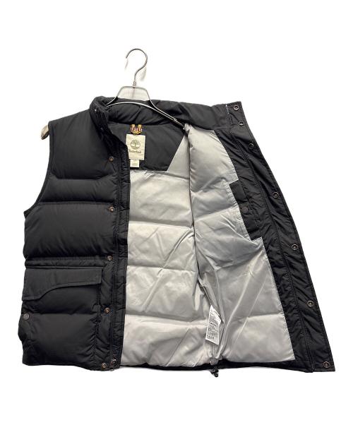 Timberland（ティンバーランド）Timberland (ティンバーランド) ダウンベスト ブラック サイズ:Sの古着・服飾アイテム