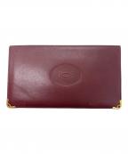 Cartierカルティエ）の古着「札入れ」｜ボルドー