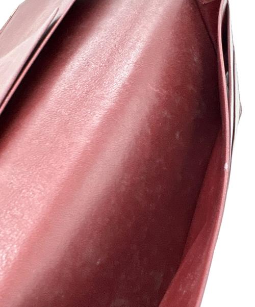 Cartier（カルティエ）Cartier (カルティエ) 札入れ ボルドーの古着・服飾アイテム