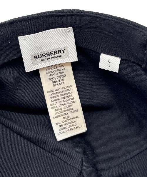 BURBERRY LONDON（バーバリーロンドン）BURBERRY LONDON (バーバリーロンドン) ベースボールキャップ ブラックの古着・服飾アイテム