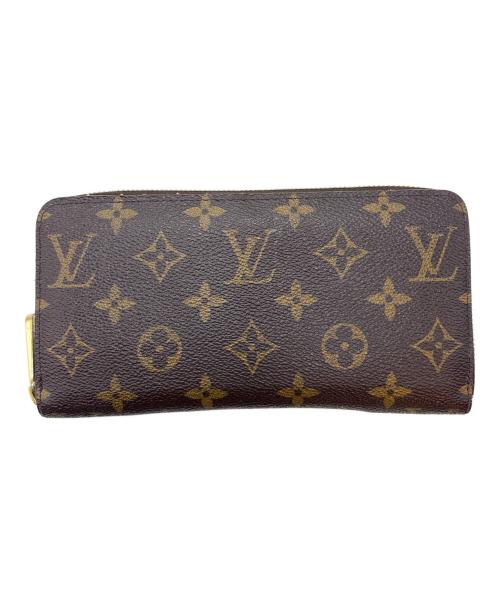 LOUIS VUITTON（ルイ ヴィトン）LOUIS VUITTON (ルイ ヴィトン) 長財布 / モノグラム ジッピー ウォレット ブラウン×ピンクの古着・服飾アイテム