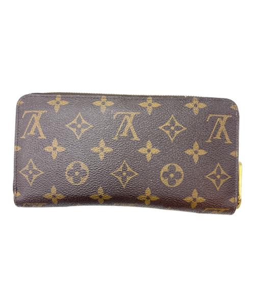 LOUIS VUITTON（ルイ ヴィトン）LOUIS VUITTON (ルイ ヴィトン) 長財布 / モノグラム ジッピー ウォレット ブラウン×ピンクの古着・服飾アイテム