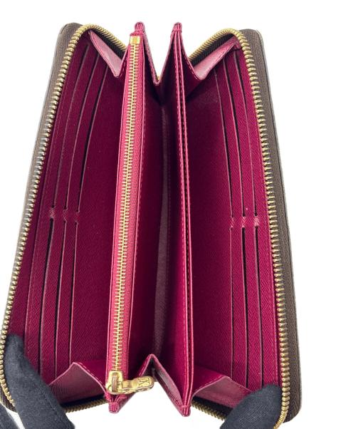 LOUIS VUITTON（ルイ ヴィトン）LOUIS VUITTON (ルイ ヴィトン) 長財布 / モノグラム ジッピー ウォレット ブラウン×ピンクの古着・服飾アイテム
