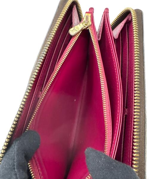LOUIS VUITTON（ルイ ヴィトン）LOUIS VUITTON (ルイ ヴィトン) 長財布 / モノグラム ジッピー ウォレット ブラウン×ピンクの古着・服飾アイテム
