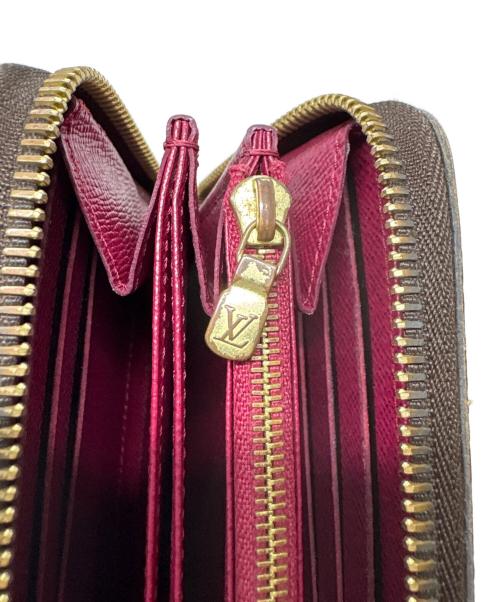 LOUIS VUITTON（ルイ ヴィトン）LOUIS VUITTON (ルイ ヴィトン) 長財布 / モノグラム ジッピー ウォレット ブラウン×ピンクの古着・服飾アイテム